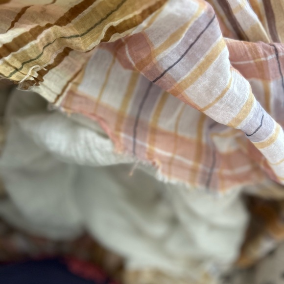 Boho Industry Multi Stripe Pleated Skirt - Picture 7 of 8